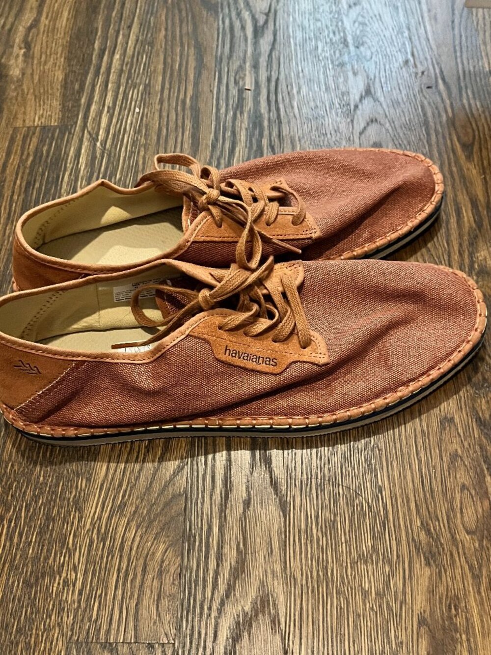 Men's Havianas Lace up Espadrille Sneakers, Size 11